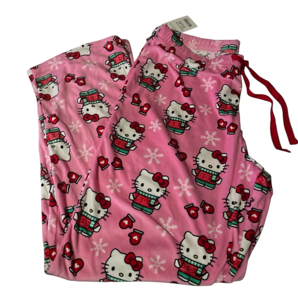 Hello Kitty Christmas Pajamas.